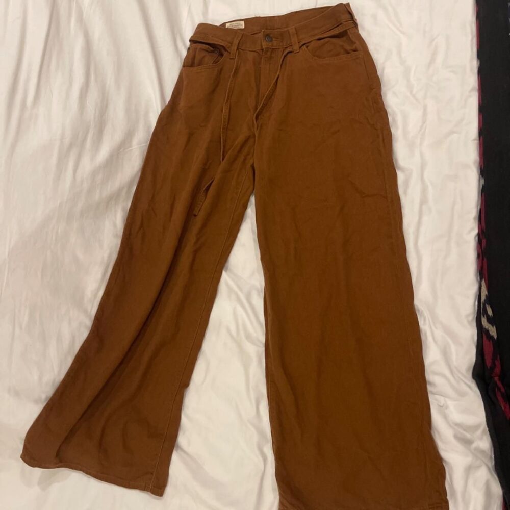Levi's Women's Brown and Orange Jeans